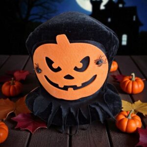 Halloweeni kõrvitsa kaabu-kübar