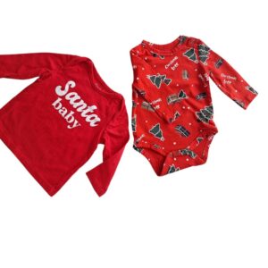 Jõulubody + pluus 0-3 kuud